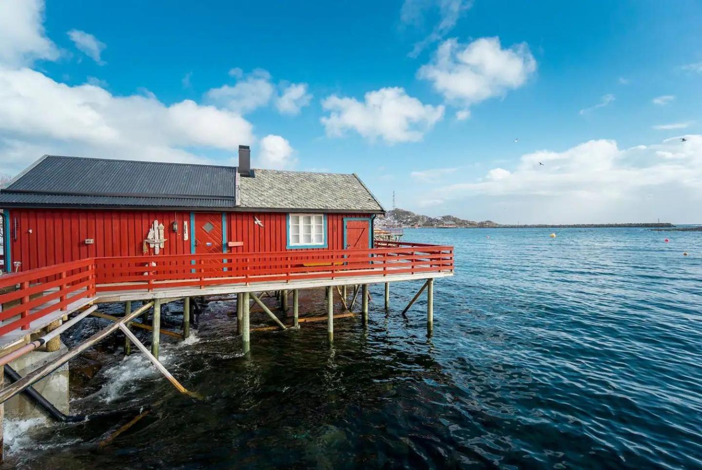 Explorers Cabin Lofoten Edge Sørvågen Esterno foto
