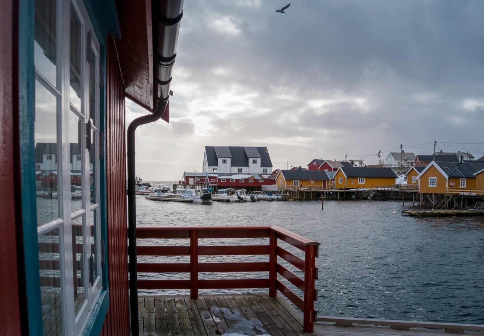 Explorers Cabin Lofoten Edge Sørvågen Esterno foto
