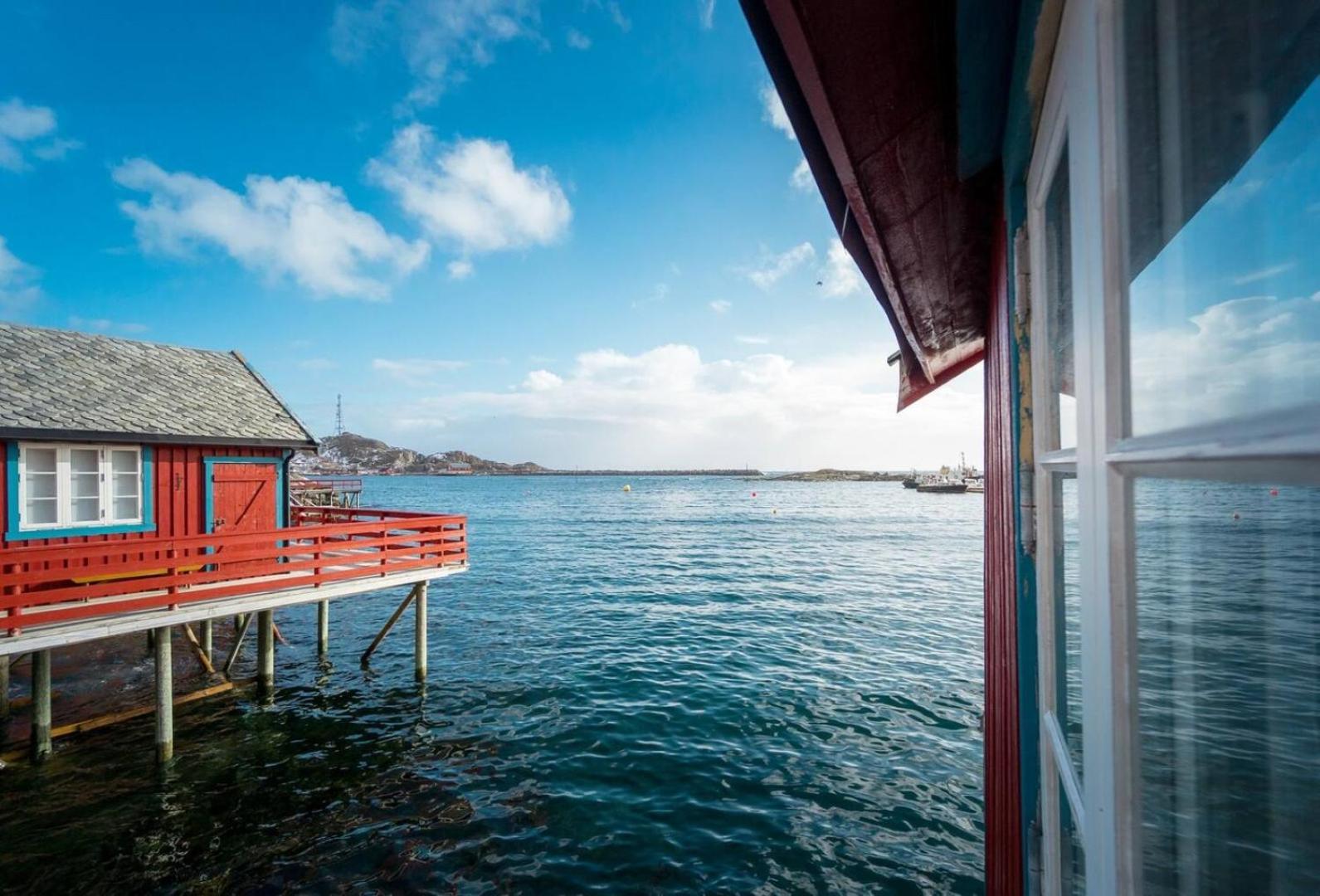 Explorers Cabin Lofoten Edge Sørvågen Esterno foto